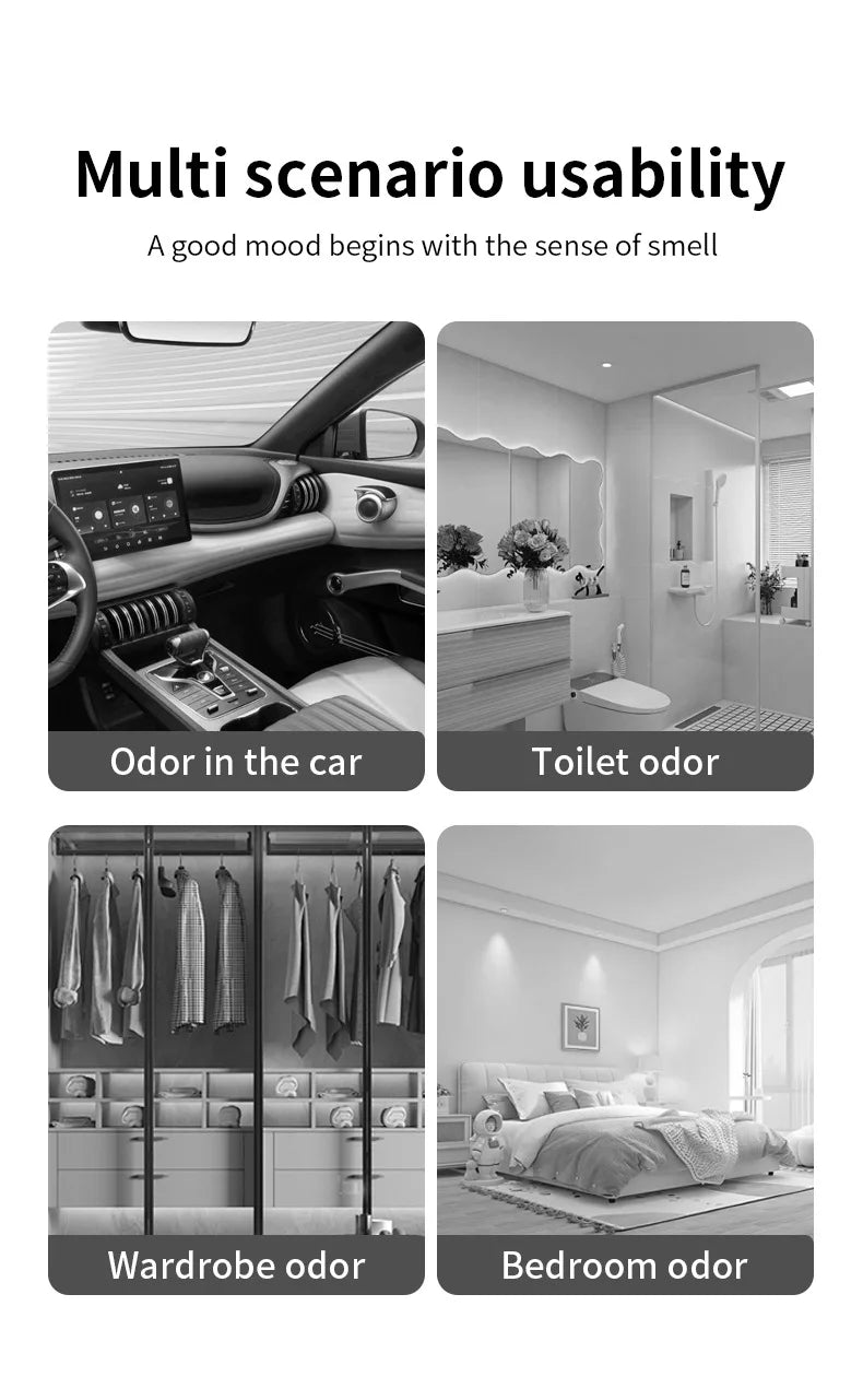 Car air fresh, solid aromatherapy, no additives, canned, essential for eliminating  odors, long-lasting fragrance, household use