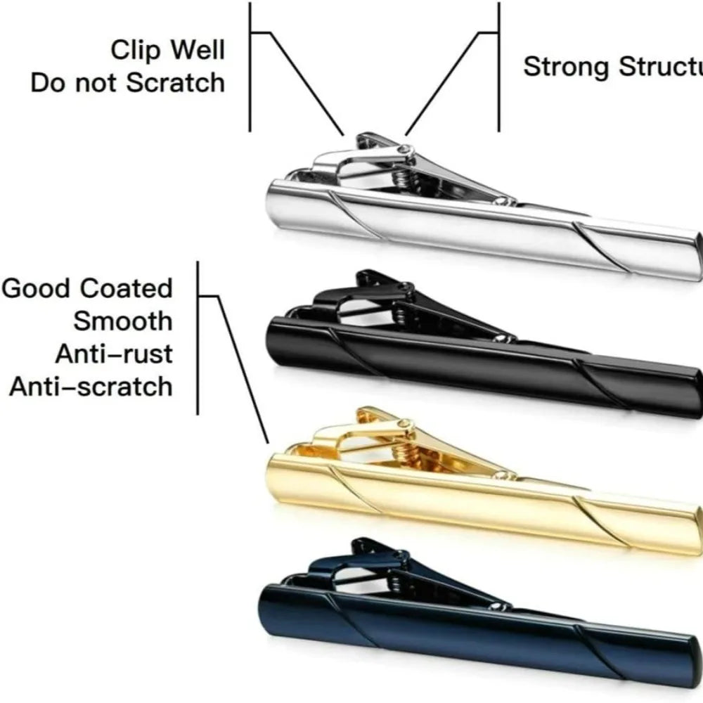 Men's Tie Clip Cover Are Suitable Regular Creative Luxurious Elegant Styles Banquets Business Gifts