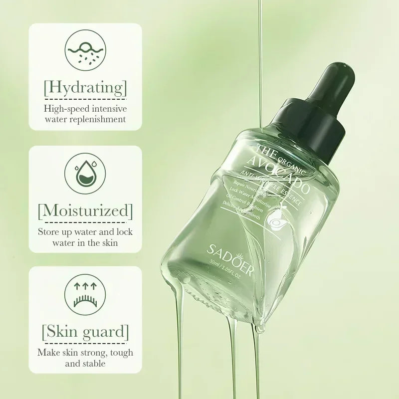 Facial Anti-Wrinkle Serum Fade Fine Lines Anti-Aging Whitening Moisturizing Remove Freckles Brighten Facial Skin Care