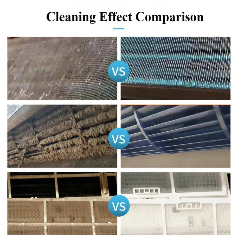 Air Conditioner Cleaning Spray Deeply Cleans Internal Dust Removes Odors Washing Deodorizer No Disassembly Washing
