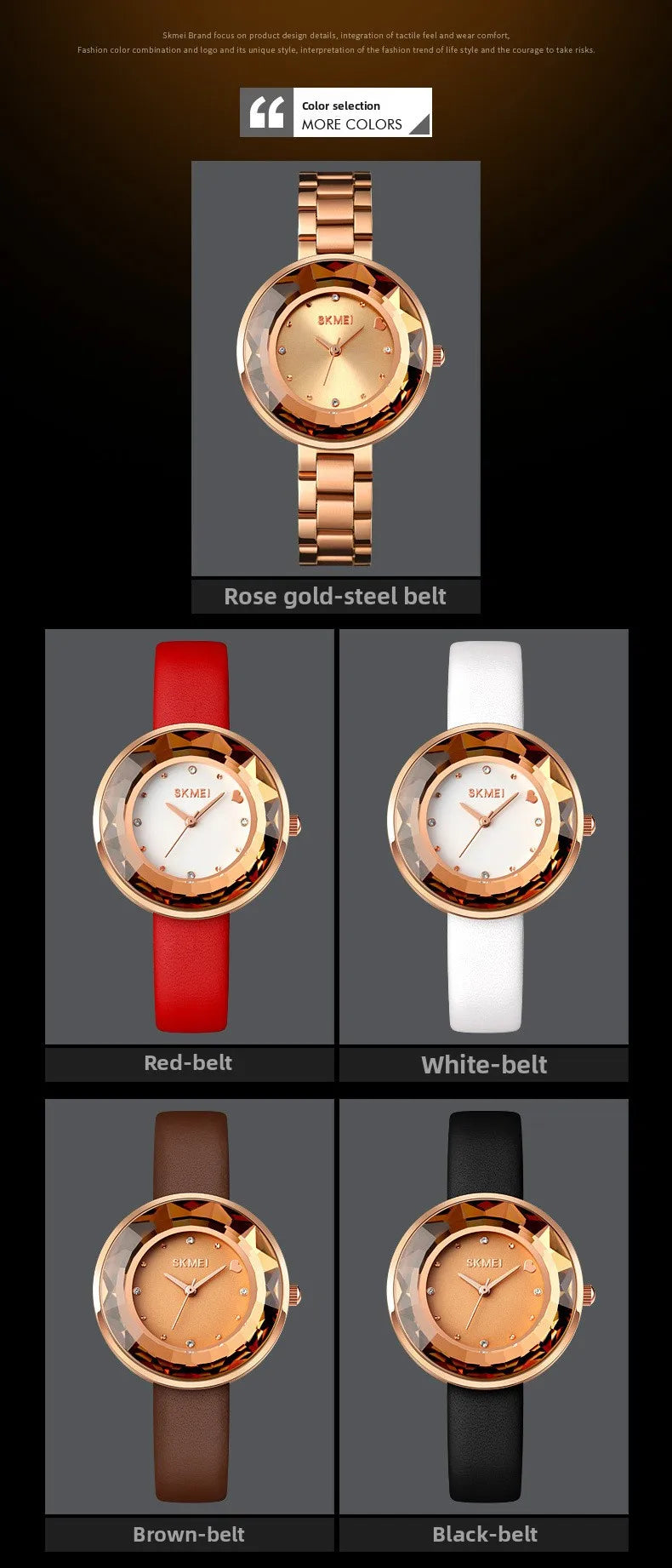 2025 New Women's Quartz Watch: 3D Floral Dial, Screw-Down Crown, Includes Gift Box