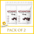Premium Astaxanthin Capsules Antioxidant Supplements Supports Eye, Joint, Internal Circulation, Skin Health & Natural Tanning