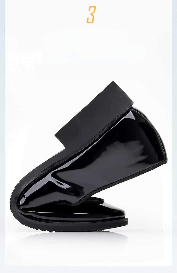 Suede Shoes for Men Luxury Designer Men Dress Shoes Fashion  Elegant Wedding Shoes italian style Men Oxford Shoe Big Size 38-48