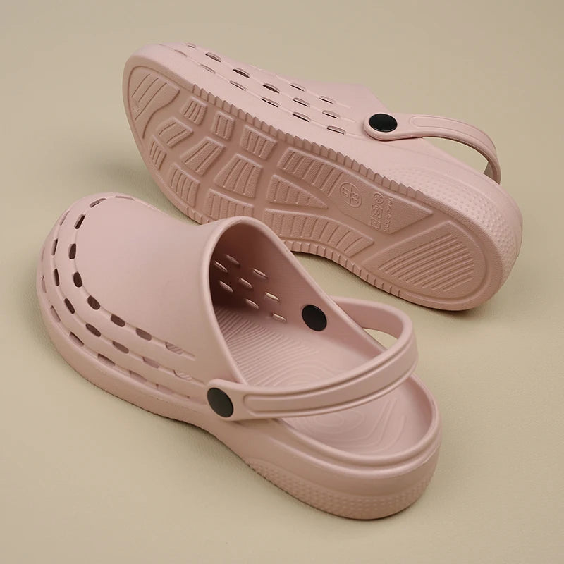 Nursing Scrub Clogs Medical Shoes Comfortable Anti-slip for Professionals Breathable Waterproof Hospital Work Clog X08