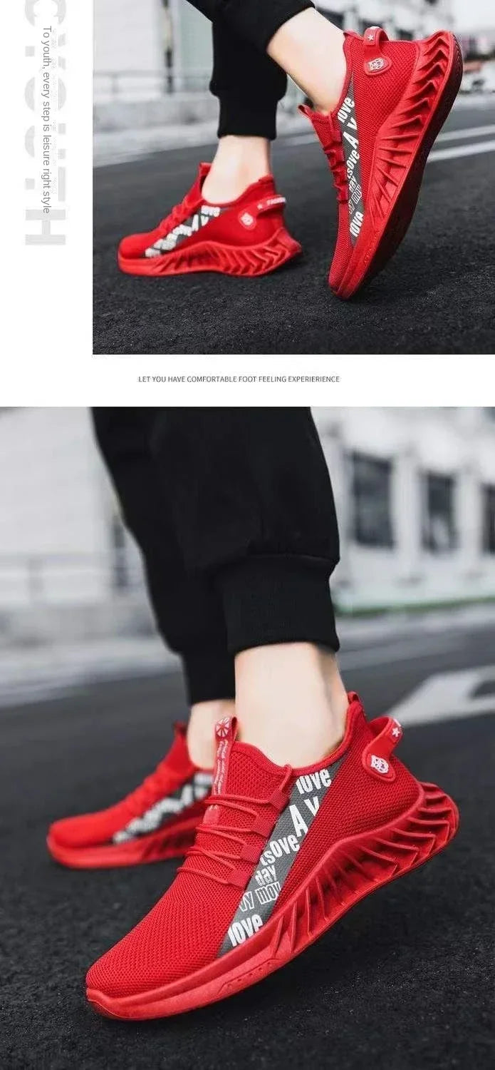 Sneakers for Men Fashion Men's Casual Sneakers Comfortable Breathable Running Tennis Shoes Zapatillas De Hombre