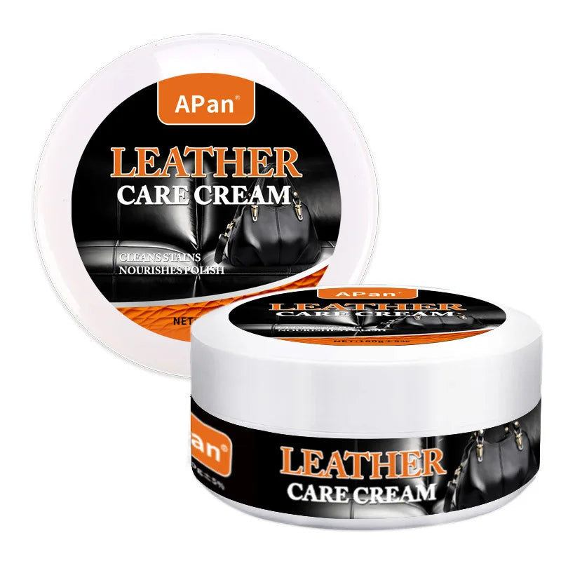 Cleaning Cream Easy to Clean Multi-functional Leather Cleaning and Maintenance Cream Leather Sofa Bag Care Cream