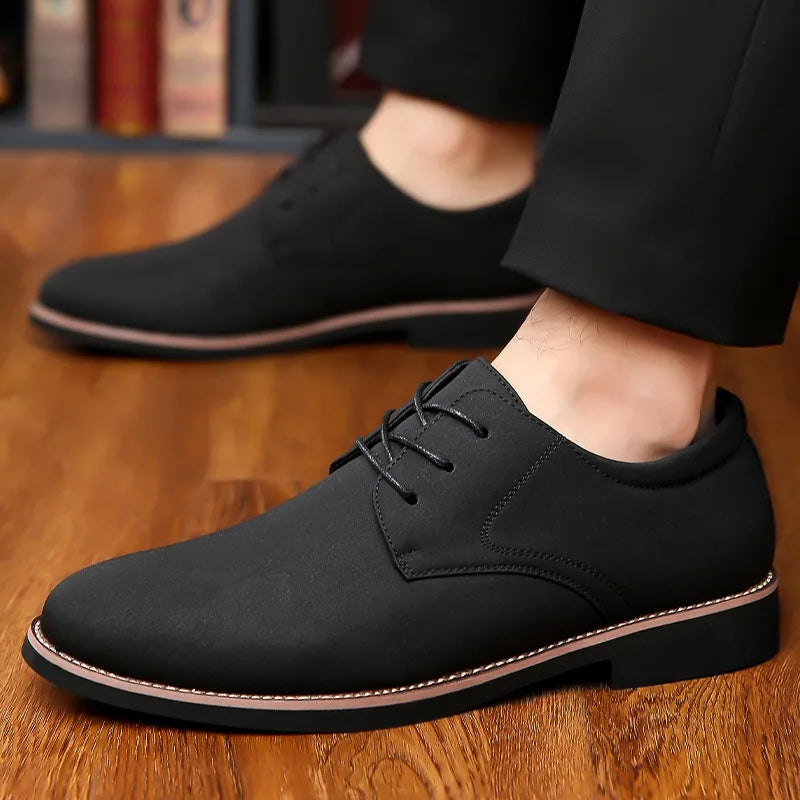 Men's Shoes Fashion Casual Leather Shoe Lace Up Oxford Shoe Business Dress Shoes Luxury Wedding Party Shoes for Men Large Size48