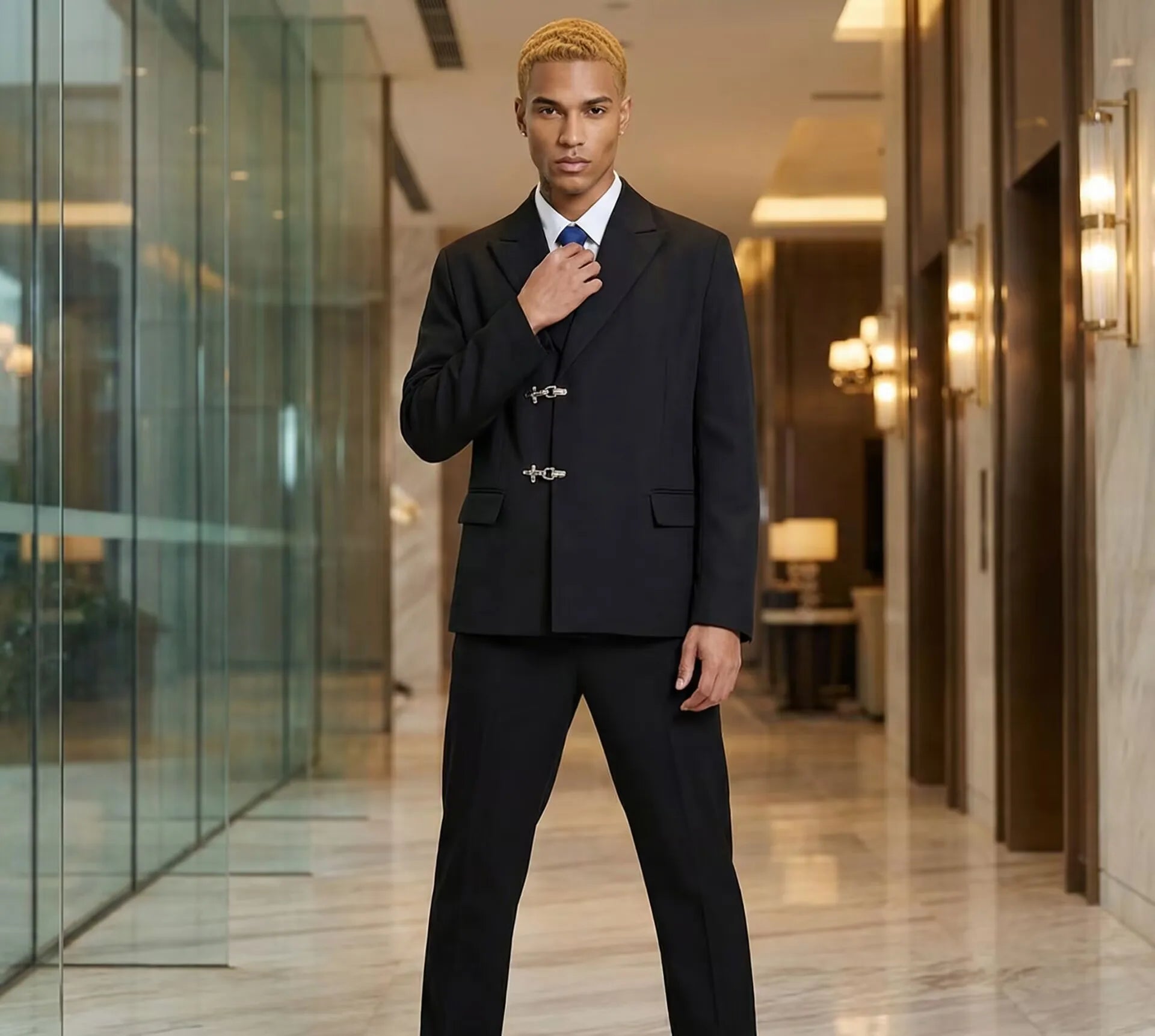 Men Formal Slim Fit Tuxedo Prom Suit Male Groom Wedding Blazers High Quality Groomsman Luxury Dress Business Banquet Party Suit