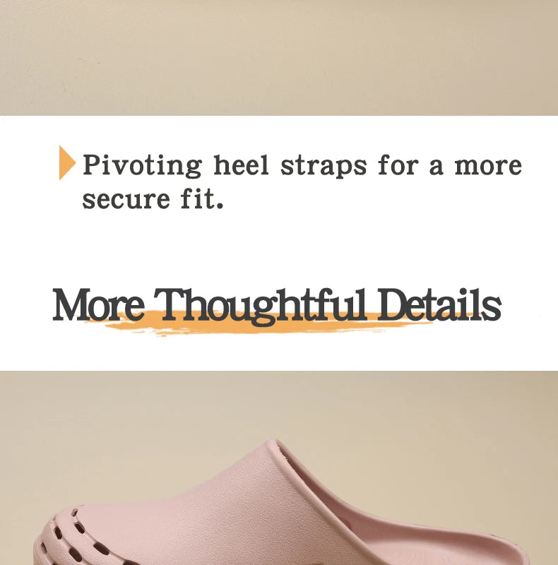 Nursing Scrub Clogs Medical Shoes Comfortable Anti-slip for Professionals Breathable Waterproof Hospital Work Clog X08