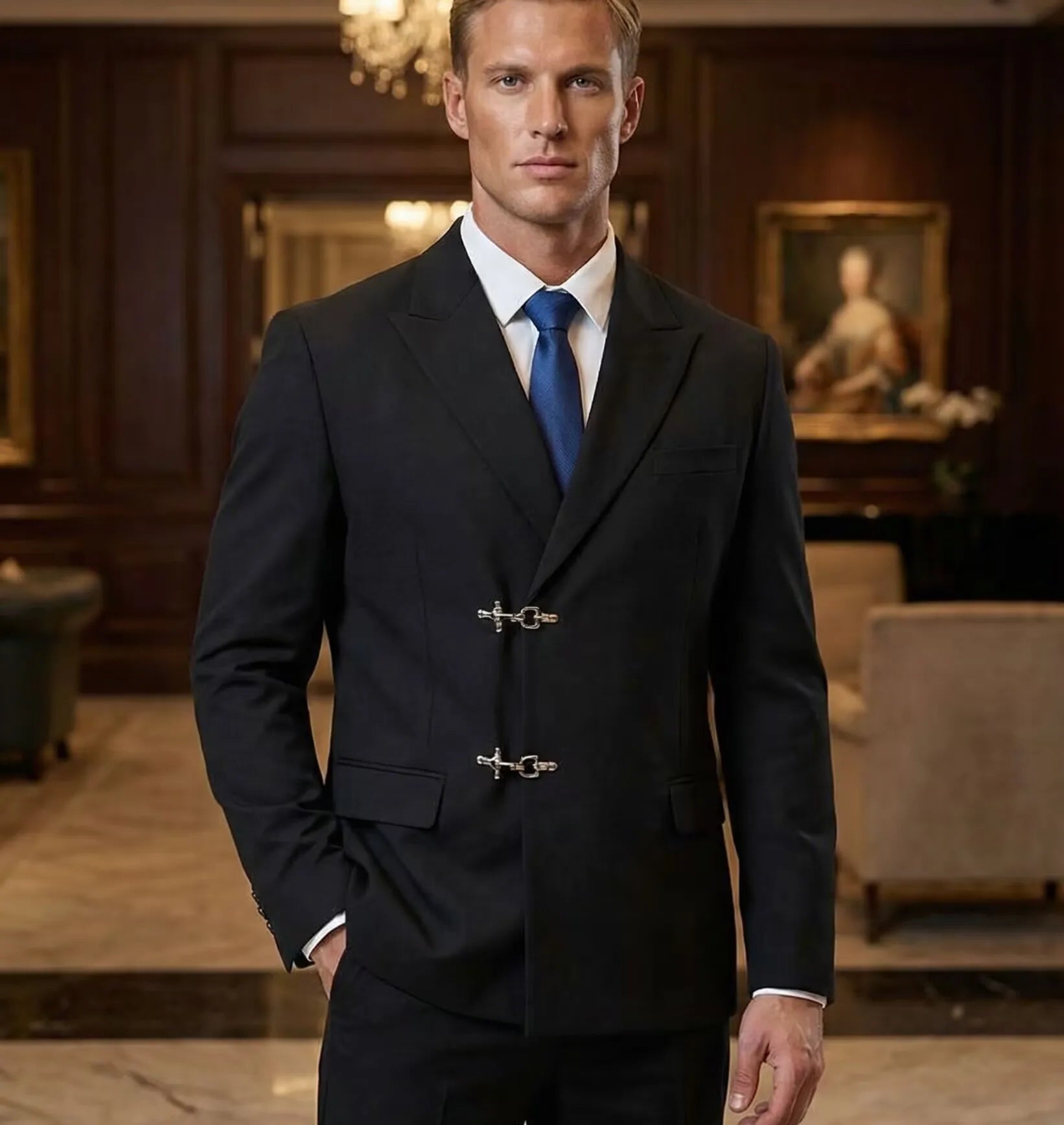 Men Formal Slim Fit Tuxedo Prom Suit Male Groom Wedding Blazers High Quality Groomsman Luxury Dress Business Banquet Party Suit
