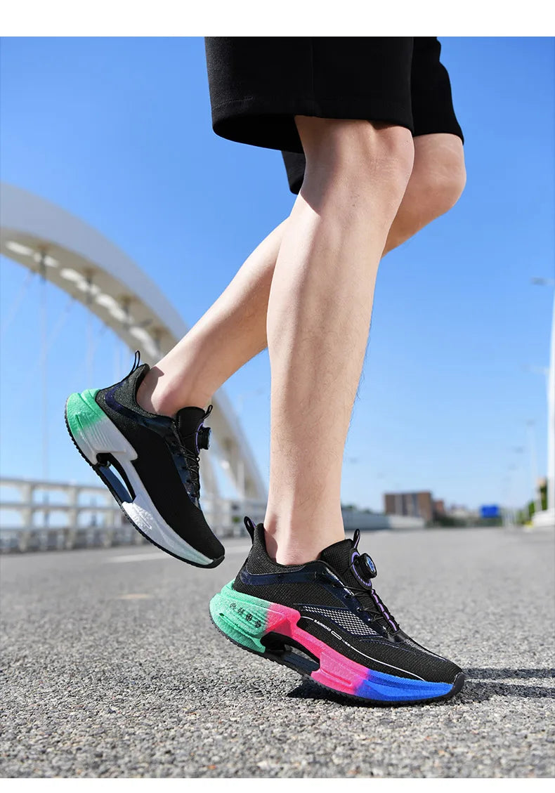 Running Shoes Child Student Training Speciality Marathon Men Sports Breathable Lightweight Women's Comfortable Nonskid Sneakers