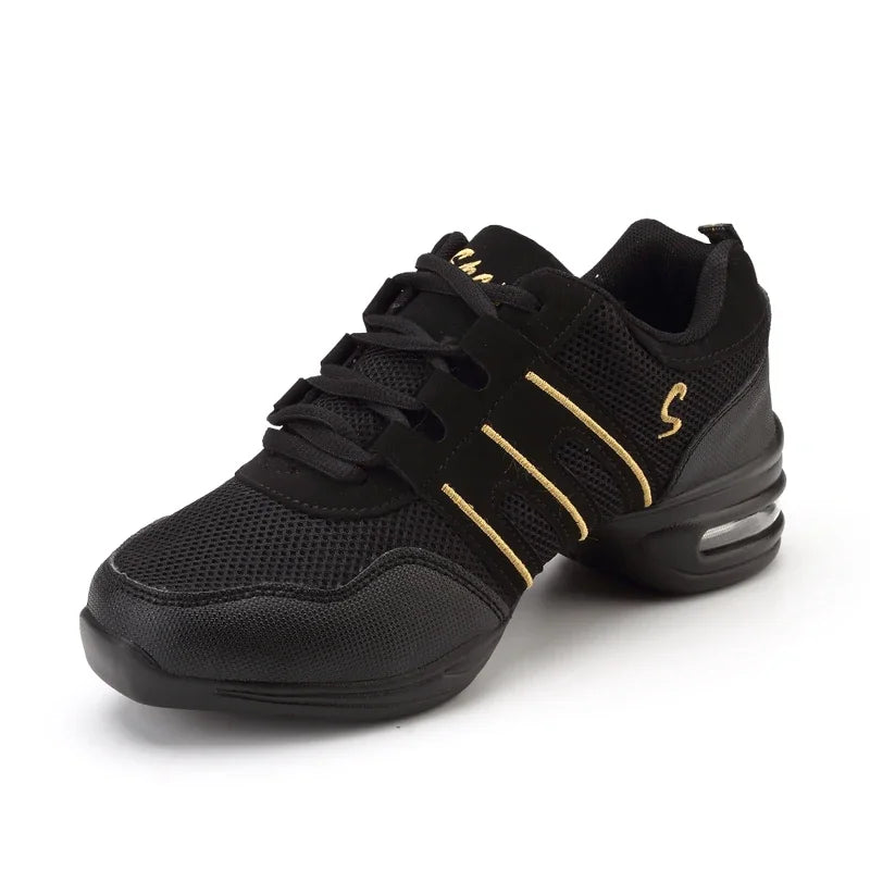 Dancing Shoes For Women Sports Feature Modern Jazz Dance Shoes Soft Outsole Breath Dance Shoes Female Waltz Sneakers Wholesale