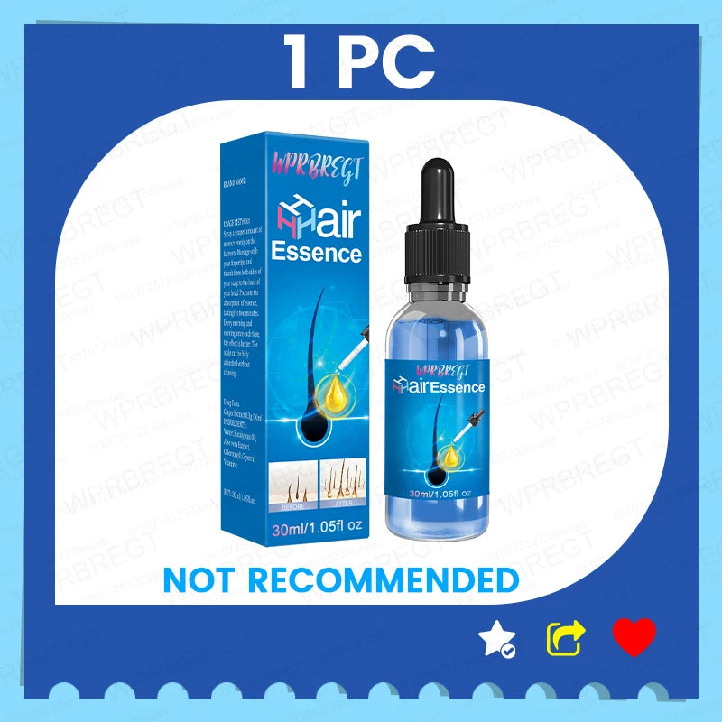 2026 Hair Serum: Repairs hair follicles/Strengthens hair roots/Regulates sebum secretion.
