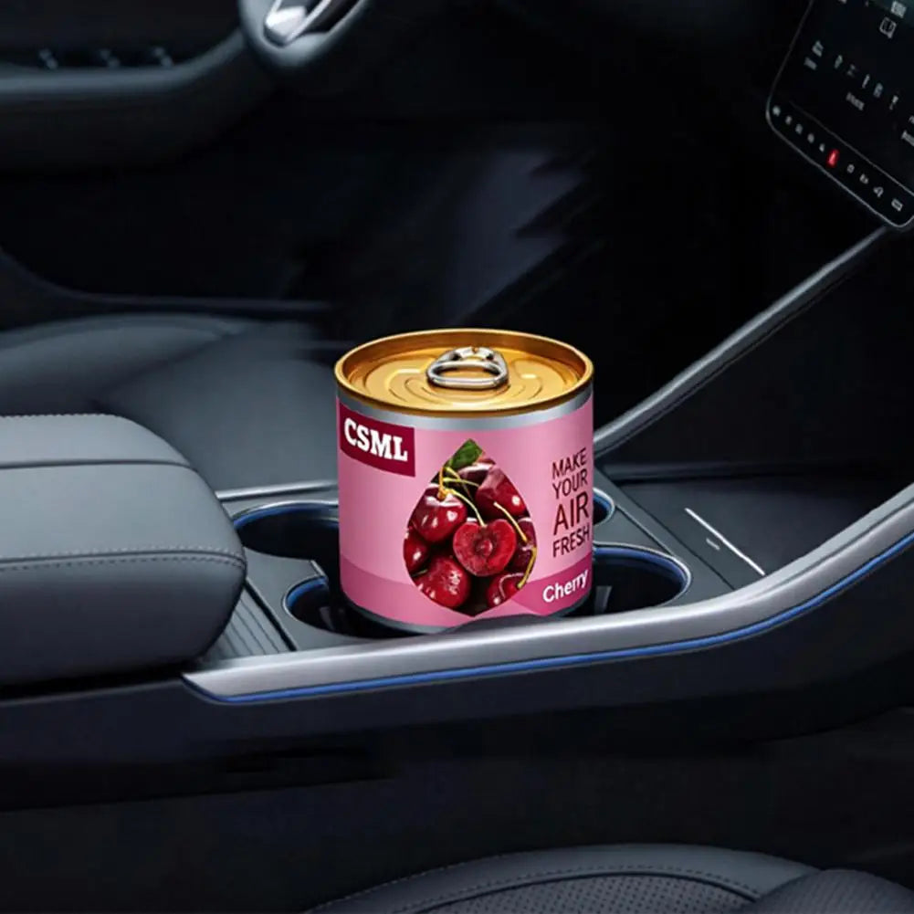 Car Air Freshener Solid Balm Cologne Lemon Odor Eliminator Long-lasting Perfume Scent Ornament Auto Accessoies