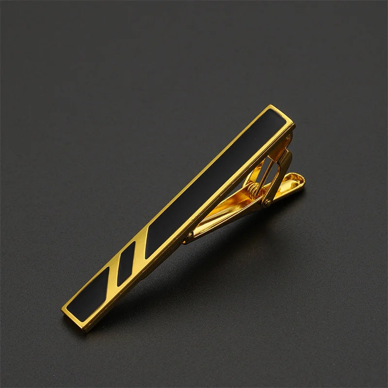 6cm*0.6cm New Metal Tie Clip For Men Wedding Necktie Tie Clasp Clip Gentleman Ties Bar Tie Pin For Men's Accessories