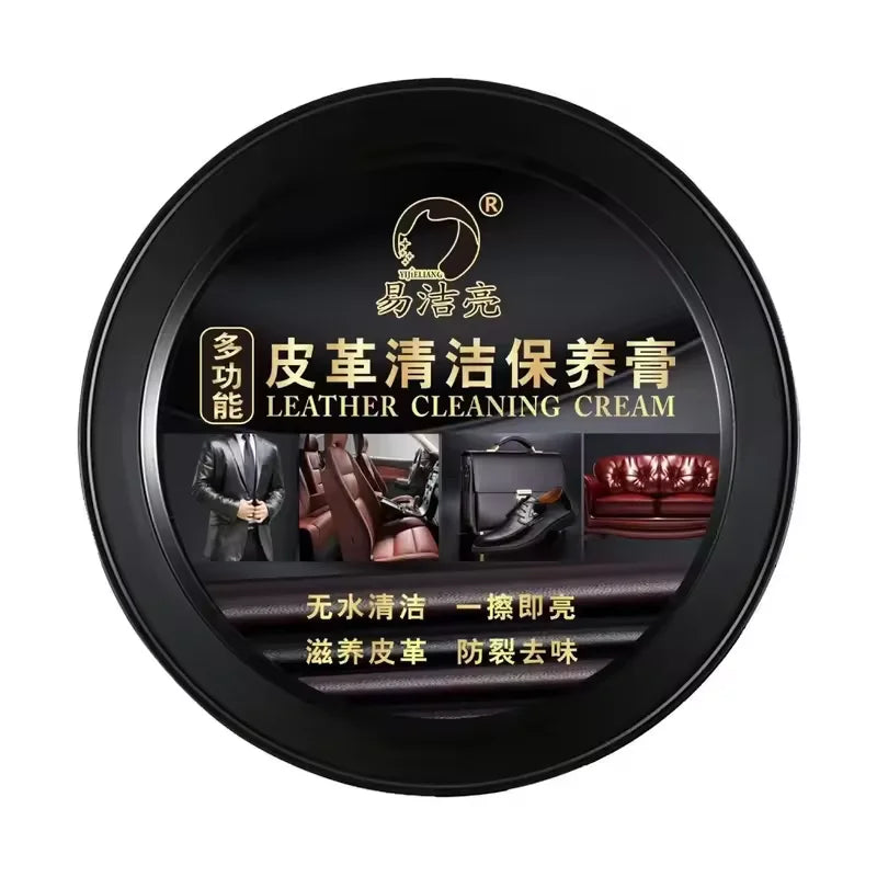 Cleaning Cream Easy to Clean Multi-functional Leather Cleaning and Maintenance Cream Leather Sofa Bag Care Cream