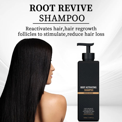 2pcs Anti Baldness Shampoo Thickening Shampoo Root Activator Shampoo Nourish Hair Regrowth for Thinning Hair & Hair Loss Care