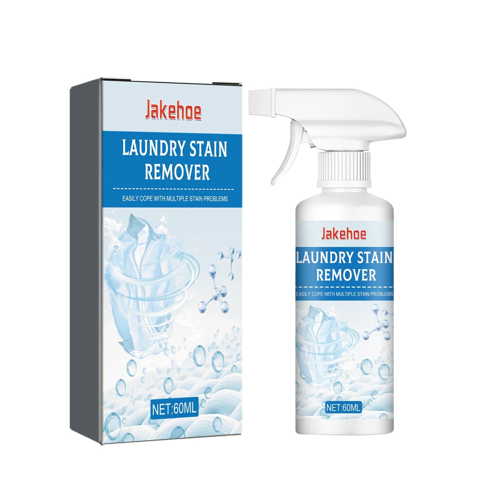Clothes cleaner; Laundry detergent for cleaning and removing stubborn stains, oil stains, and yellowing; dry cleaning agent