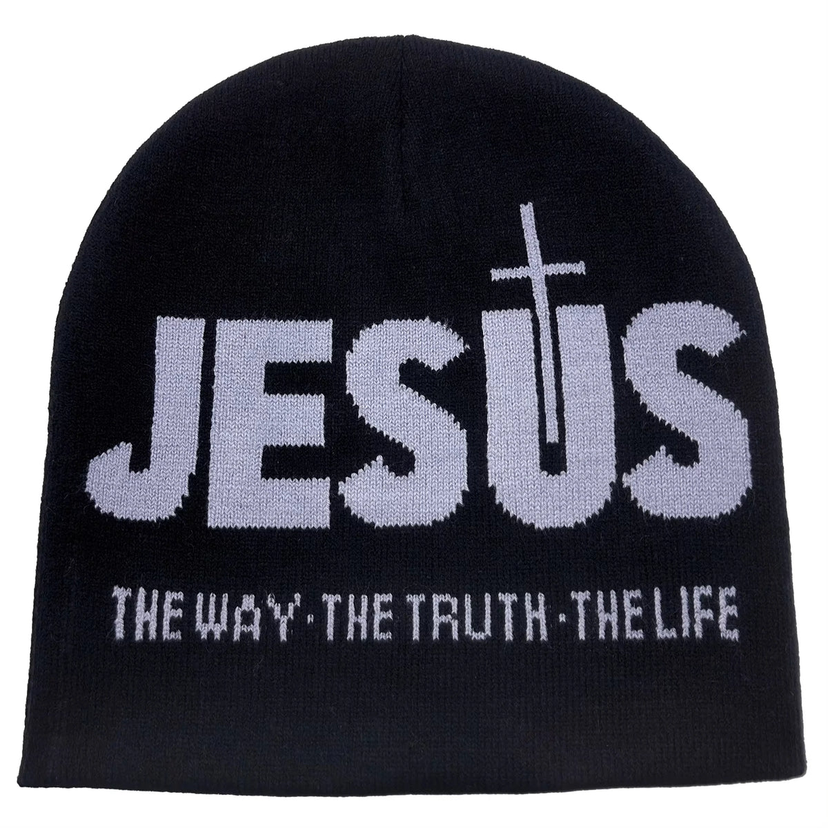 Y2k Women Jacquard Alphabet JESUS Knit Beanies Hat Men Letter Winter Fashion Kpop Goth Warm Hip Hop Thermal Unisex Pullover Hat