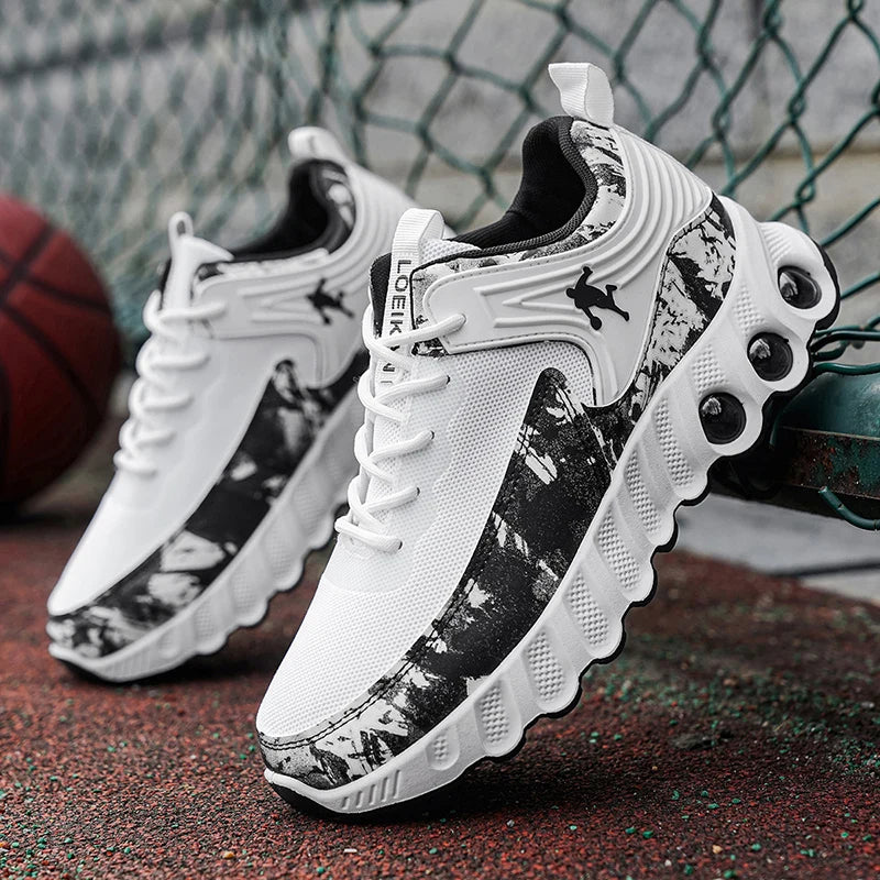 Men's Low-Top Basketball Shoes Spring/Summer New Arrival Durable Comfortable Large Size Outdoor Sports Sneakers