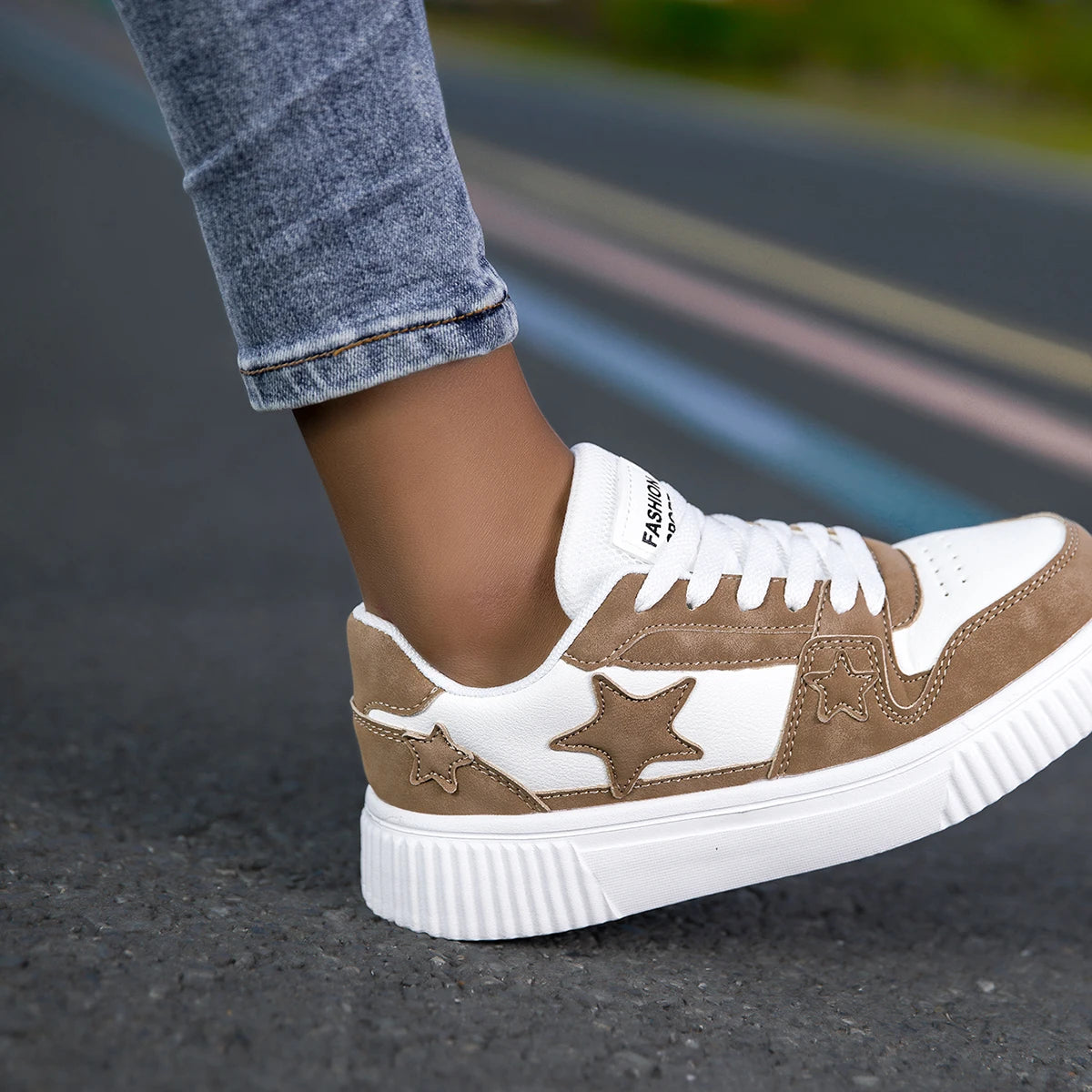 YRZL Unisex Sneakers Non-Slip Platform Shoes Lightweight Walking Shoe Comfortable Women's Casual Vulcanized Shoes Men's Sneakers