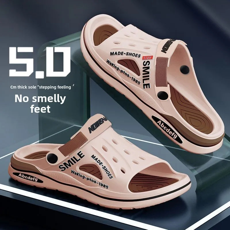 Fashion Sandals Waterproof Slippers Women Shoes Summer Outdoor Slides Soft Sole Garden Shoes Indoor Nursing Clogs Sandals