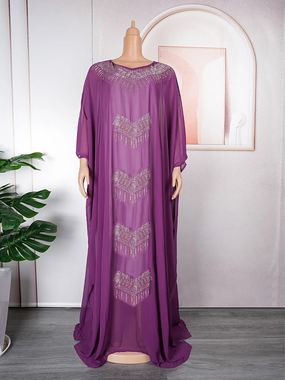 Abayas For Women Dubai Luxury Chiffon Boubou Muslim Fashion Dress Caftan Marocain Wedding Party Dresses Robe Djellaba Femme 2025