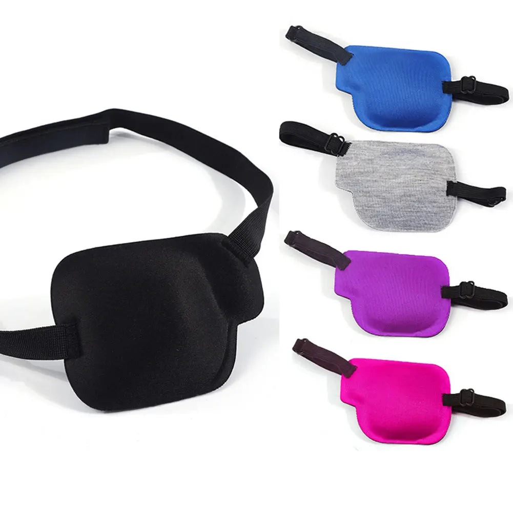 Monocular Eye Mask Medical Single Eye Patch Light Blocking Amblyopia Correction 3D Stereoscopic Strabismus Correction Eye Mask