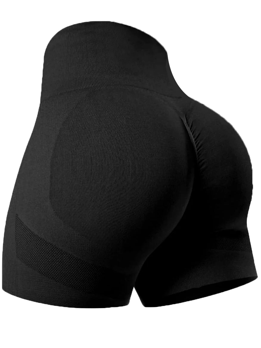 2024 4PCS Booty Lifting Gym Shorts Woman High Waist Fitness Multi Piece Set Shorts Summer Running Outdoors Butt Lifting Pants