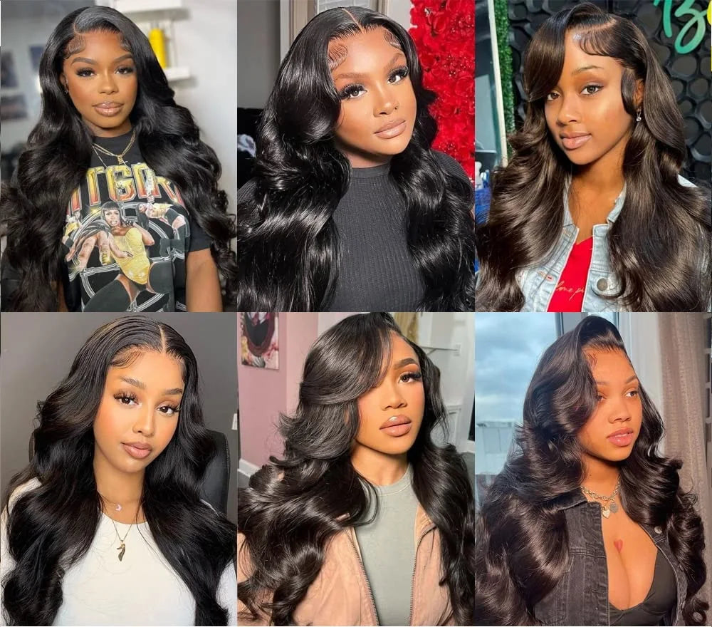 Body Wave Human Hair Wigs Hd Lace Wig Human Hair 13X4 Lace Front Wig Human Hair Pre Plucked Bleached Knots 100% Human Hair Wigs
