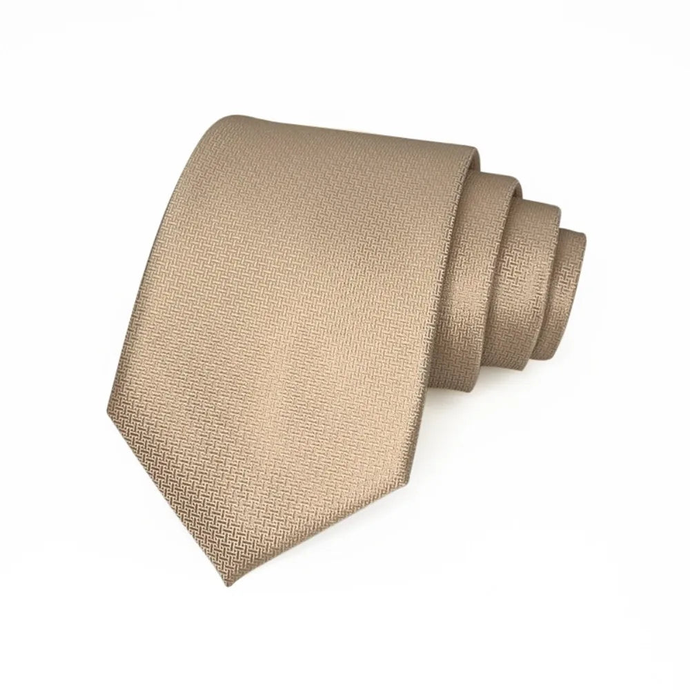 8cm Width Striped Neck Ties Solid Color Trendy Gentlemen Mens Necktie Black Gray Elegant Men's Wedding Tie Clothing Accessories