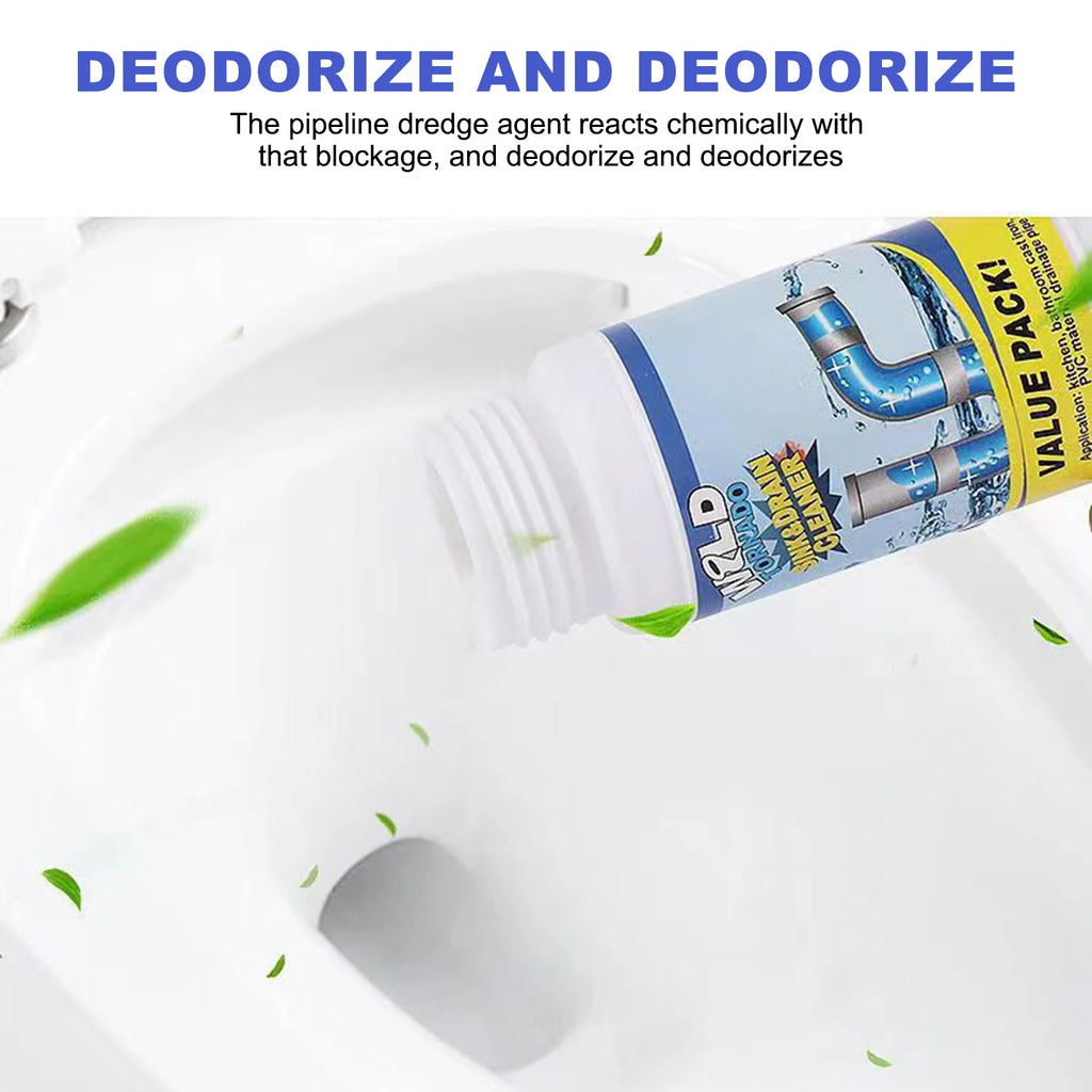 Powerful Sink and Drain Cleaner Powder Fast Acting Portable Powder Cleaning Tool for Home Bathroom Cleaning Tool