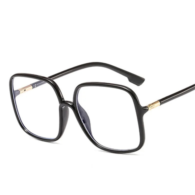Optical Transparent Women Glasses Frame Large Size Ultralight TR90 Plastic Eyewear Men Big Myopia Spectacles Frames Square Fram