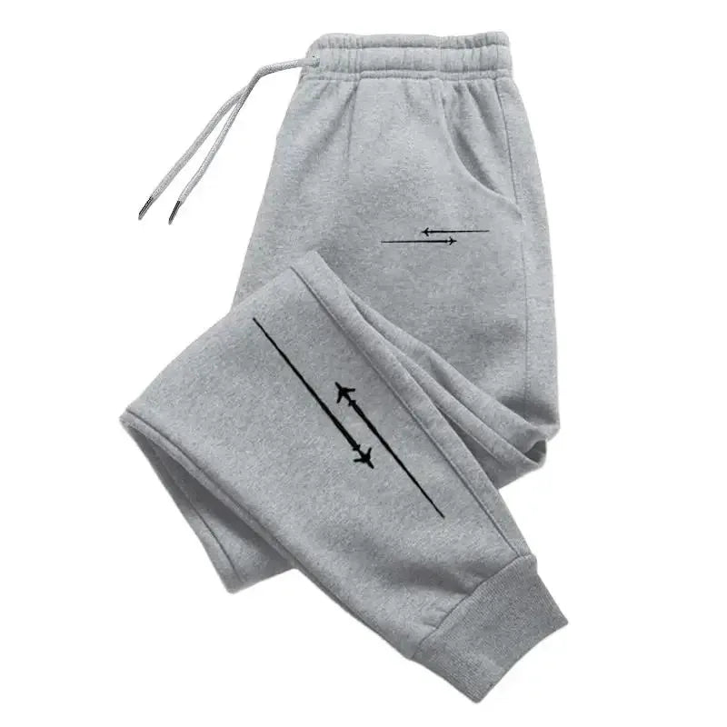 Men's sport pants - Printed casual pants - Gym sports pants - Outdoor sports pants - Daily office pants