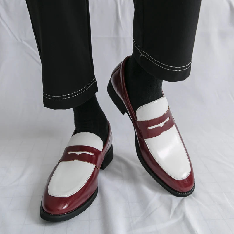 Men Shoes for Wedding Moccasins 2025 New Loafers for Men Breathable Man Slip on Flats Leisure Walk Driving Shoes Walking Shoes