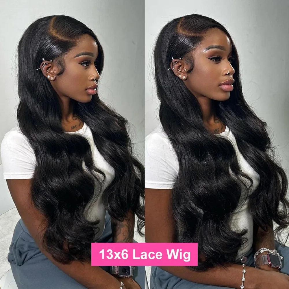 Body Wave Human Hair Wigs Hd Lace Wig Human Hair 13X4 Lace Front Wig Human Hair Pre Plucked Bleached Knots 100% Human Hair Wigs