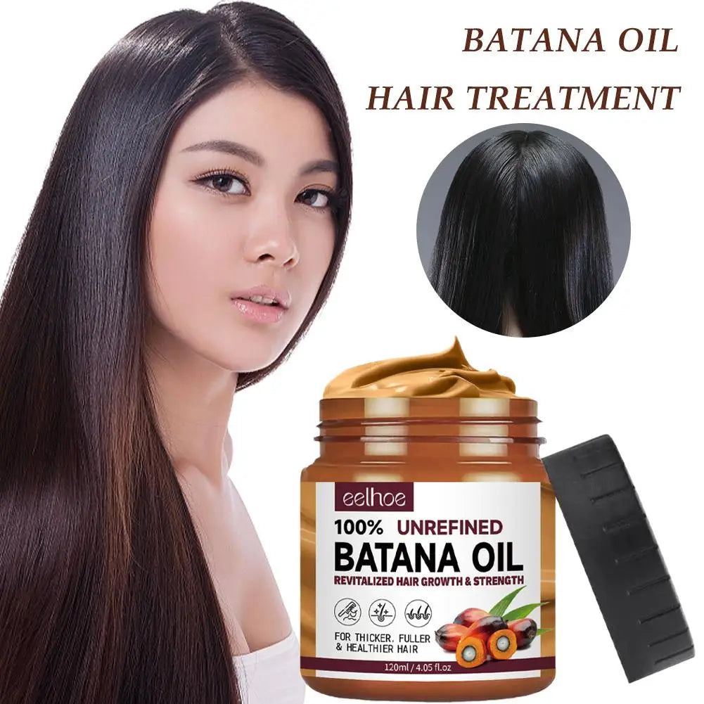 100% Pure Organic Hair Mask Batana Oil Hair Growth Oil Natural Treatment Nourish Reduce Hair Loss Anti-Breakage Hair Conditioner