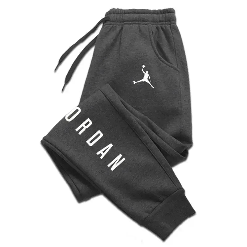 New style printed sport pants suitable for both men and women, luxurious long-distance running pants, casual fitness pants