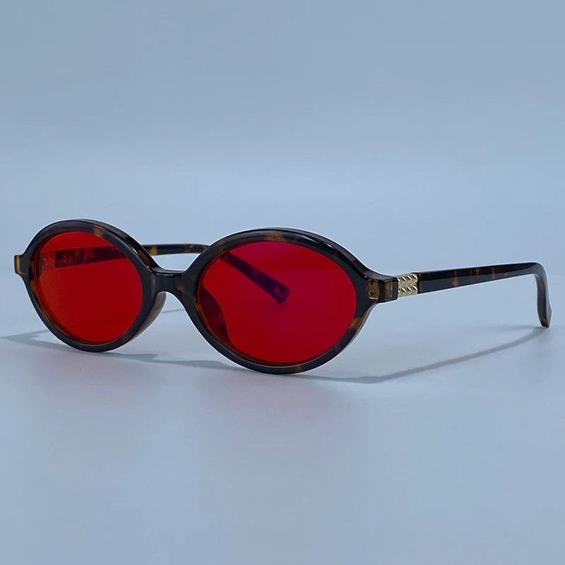 Anti Blue Light Oval Glasses For Better Sleep Men 2026 Red Tinted Lenses Computer Gaming Change Color Sunglasses Shades UV400