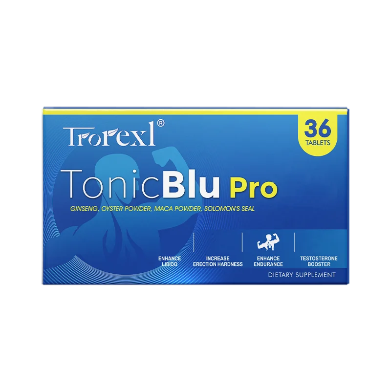 36-360pcs Blue Pills Male Supplement with Natural Oyster & Ginseng, Stamina & Endurance, Boosting Performance