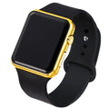 Fashion Digital Watches For Men Women Simple Square Sports LED Wristwatches Silicone Strap Casual Electronic Clock Reloj Hombre