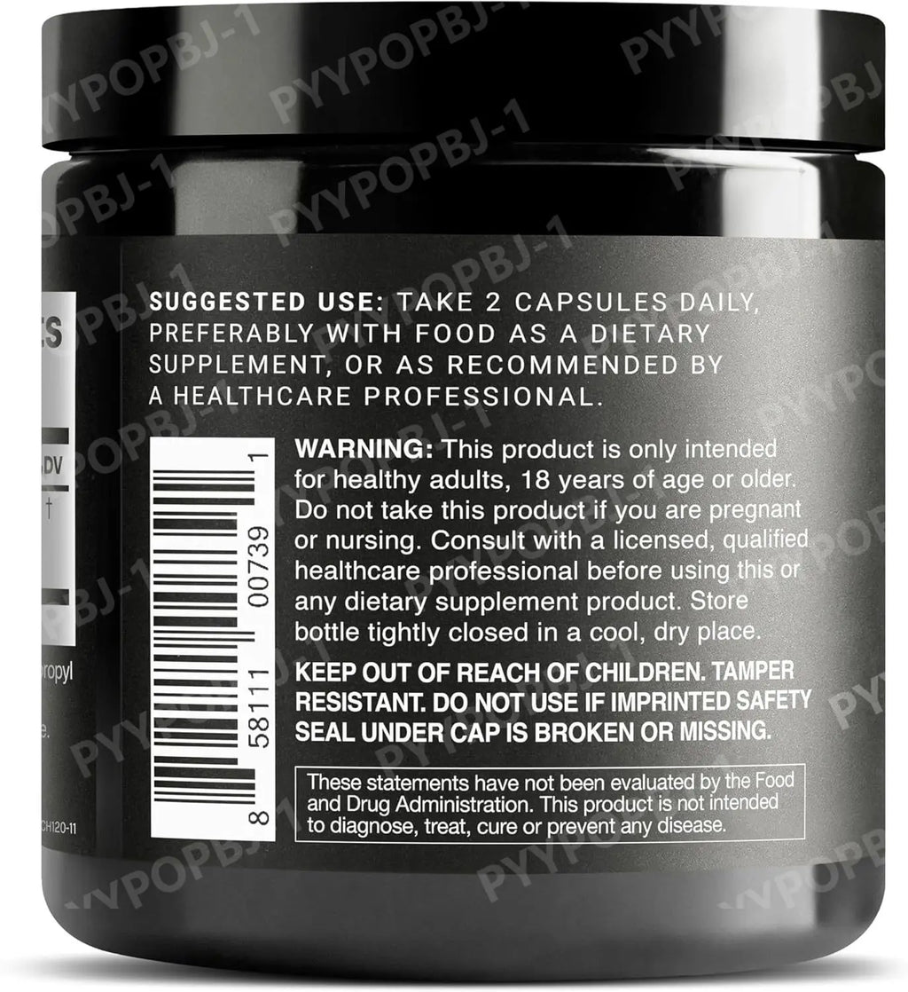 Toniiq Tart Cherry Capsules Ultra High Potency 52:1 Extract - Highly Concentrated - Third-Party Lab Tested for Purity & Quality