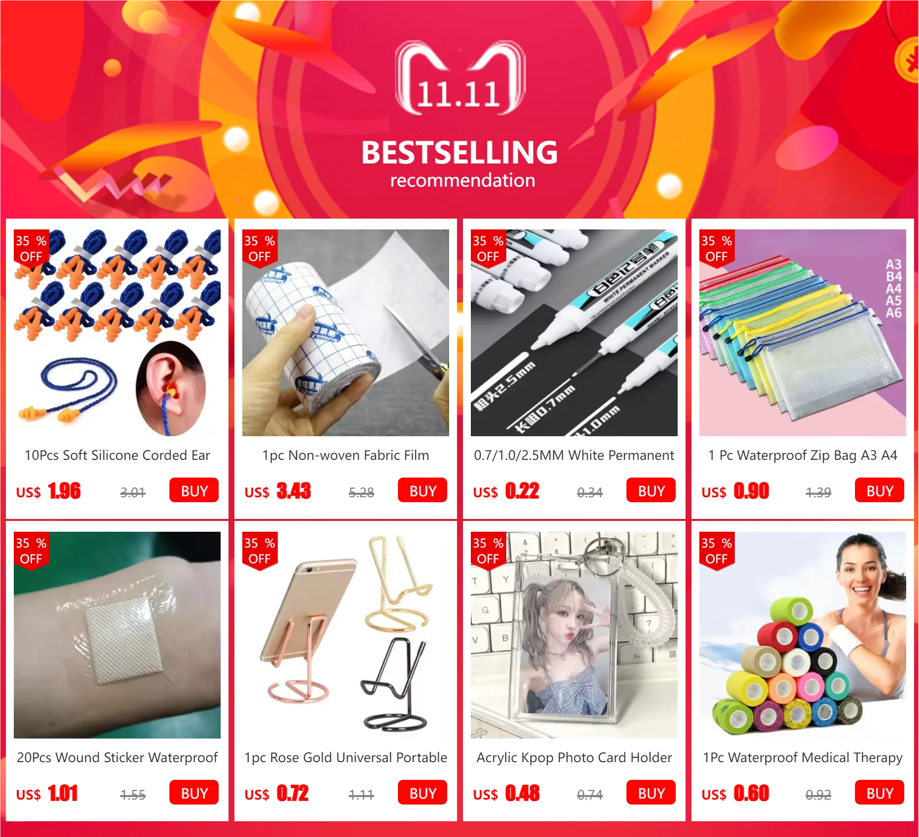 1pc Medical Self adhesive Bandages Wrap Medical Tape Breathable Cotton Soft Plaster First Aid for Securing Gauze and Dressings
