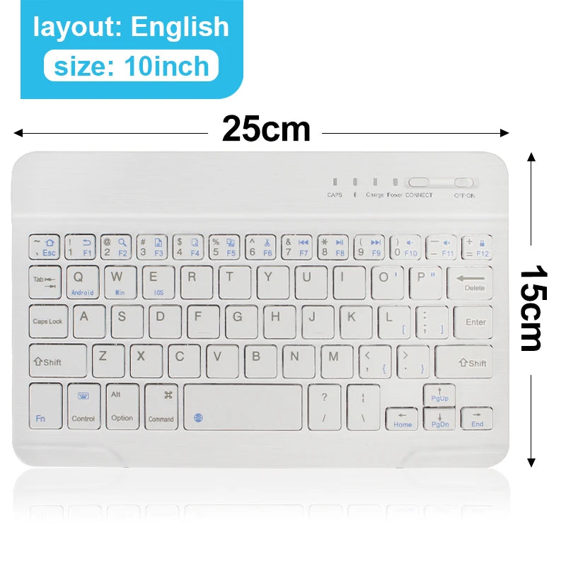 Bluetooth 5.1 Keyboard Wireless Mini Keyboard 200mAh Rechargeable Keyboard Gaming Keyboard for Laptop Tablet Android iOS Windows