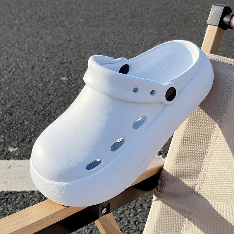 Fashion Nurse Shoes Summer Casual Dentist Clogs Non Slip Nursing Slippers Unisex Outdoor Garden Sandals for Women Slippers