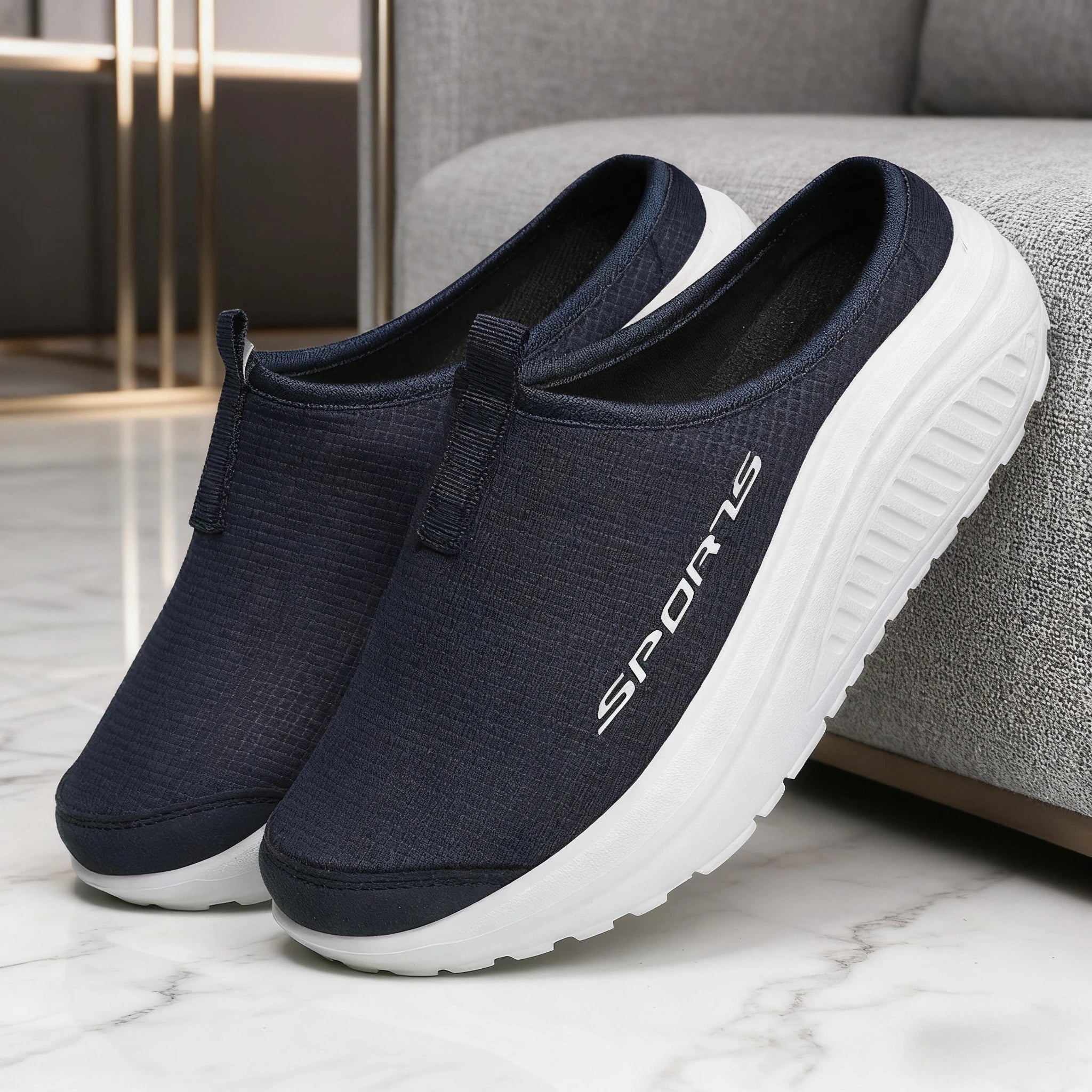 Men's and Women's Walking Shoes Lightweight and Comfortable Platform Wheels Slippers Cheap Breathable Casual Flat Shoes 2025