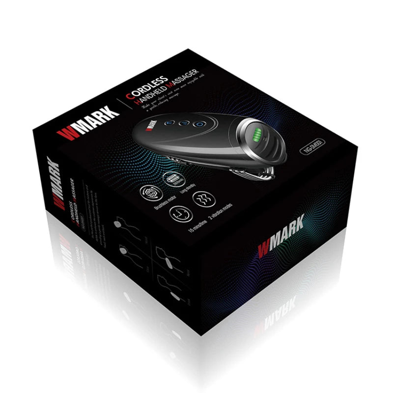 NEW!!!WMARK NG-SM001 Barber Massager Handheld, Cordless Handheld Massager Barber Use, 2600MAH Face Massager Scalp