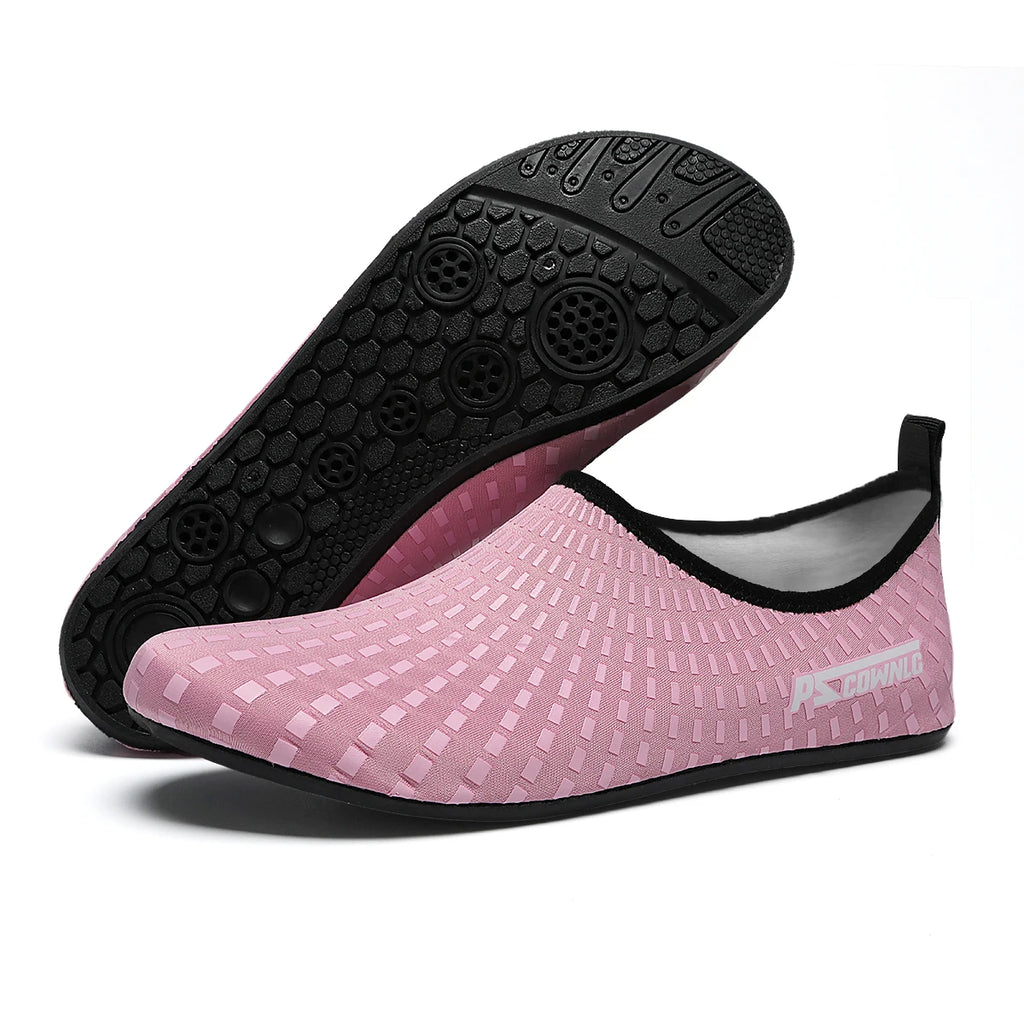 Quick Dry Water Shoes Rubber Sole Diving Shoes Unisex Beach Swimming Diving Socks Non-Slip Seaside Surfing Adult Kids Socks