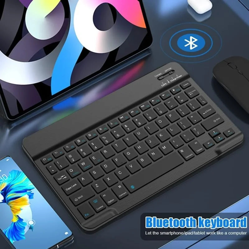Bluetooth Wireless Keyboard Mini Keyboard For Laptop Tablet Phone Ipad Xiaomi Rechargeable Gaming Keyboard Android iOS Windows