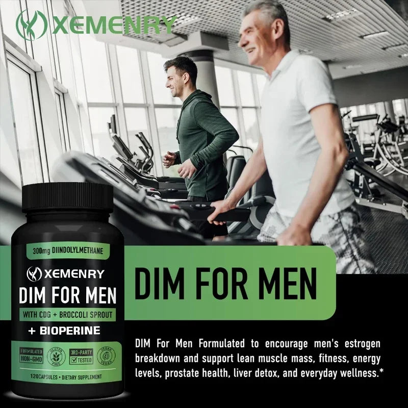 DIM Capsules - Support Fat Metabolism, Increase lean Muscle, Increase Muscle Strength, Improve Athletic Performance
